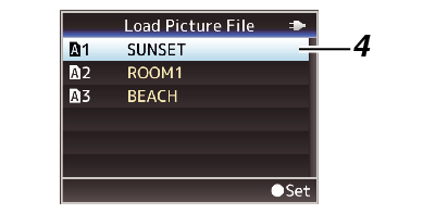 GY-HC500 LoadFile01